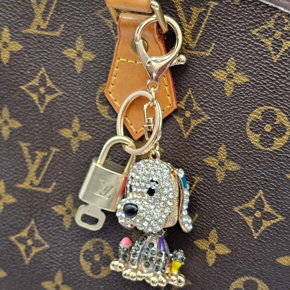Authentic Louis Vuitton Lock & Key with unbranded Bagcharm, Keycharm, Keychain - Picture 10 of 11
